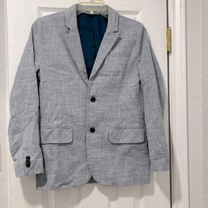 Lined sports coat Cat and Jack boys size 14 light blue